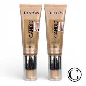 2 PACK Revlon PhotoReady Candid Foundation- 200 Nude